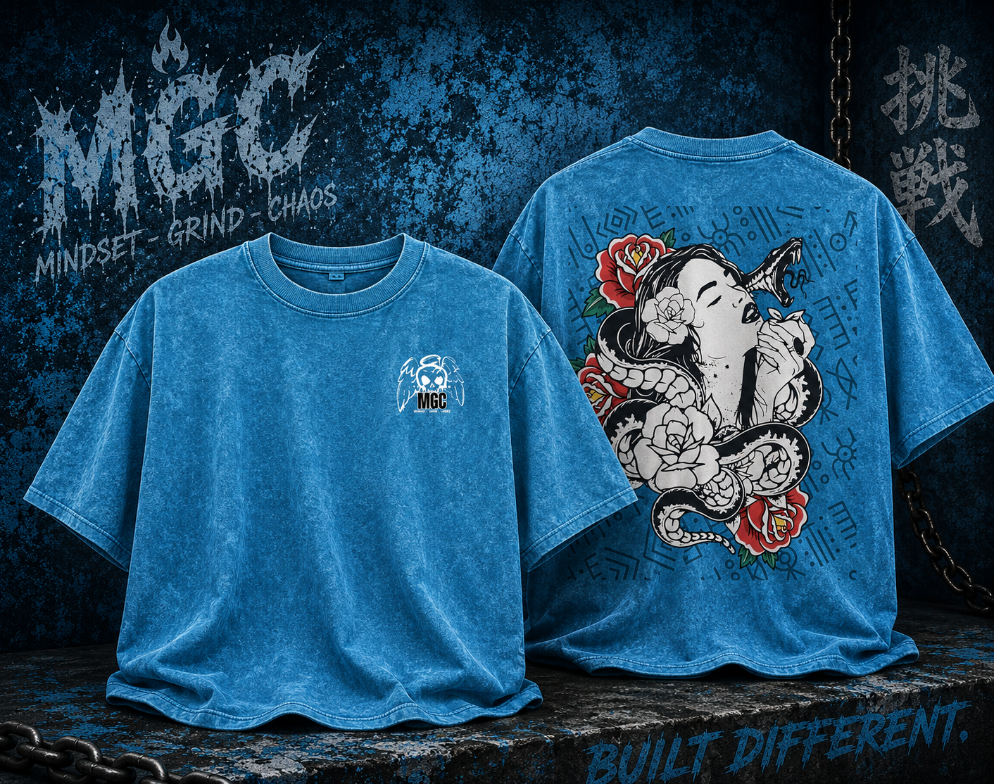 Oversized Medusa tee