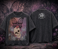 Womens Skull & Butterfly vintage tee