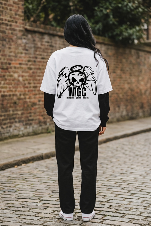 Boyfriend Long Sleeve Tee MGC logo