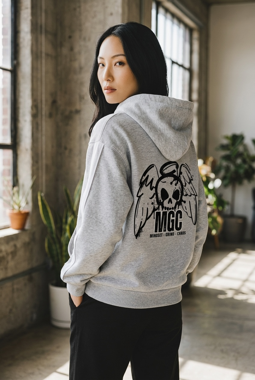 Layered Zip Hoodie MGC Logo