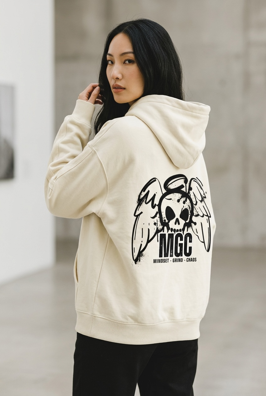 Layered Zip Hoodie MGC Logo