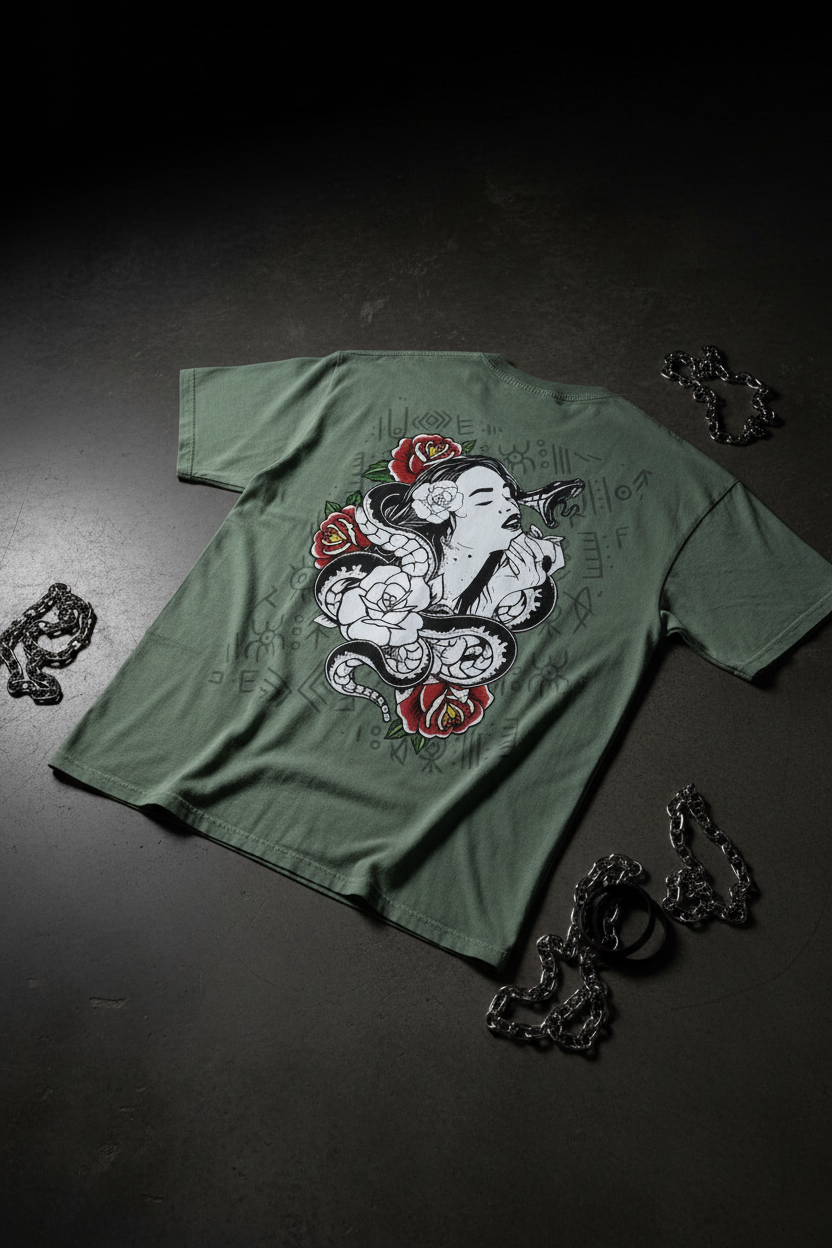 Oversized Medusa Tee