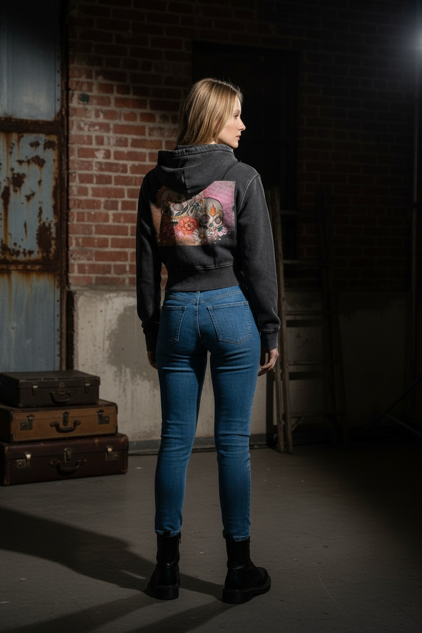 Women's Vintage Crop Jacket